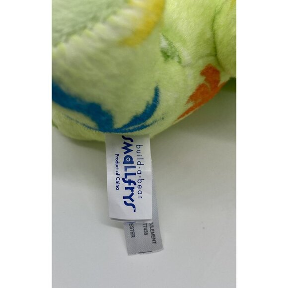 Build A Bear Smallfry 7” Tropical Green Smallfry Palm Trees Flip Flops - Picture 3 of 3